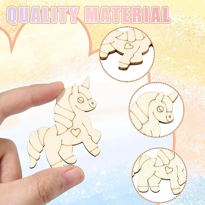 wooden craft shapes for classroom activities
