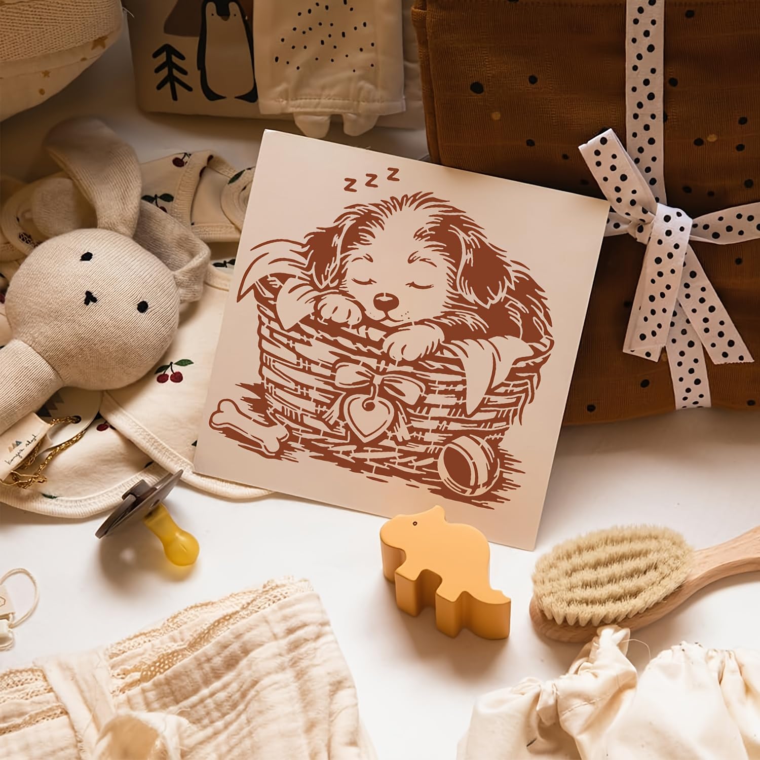 pet plastic stencil for acrylic art work
