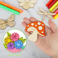 wooden ornaments to paint