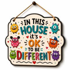 kids room inspirational wall hanging