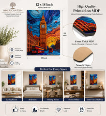 Elizabeth Tower wall art for home