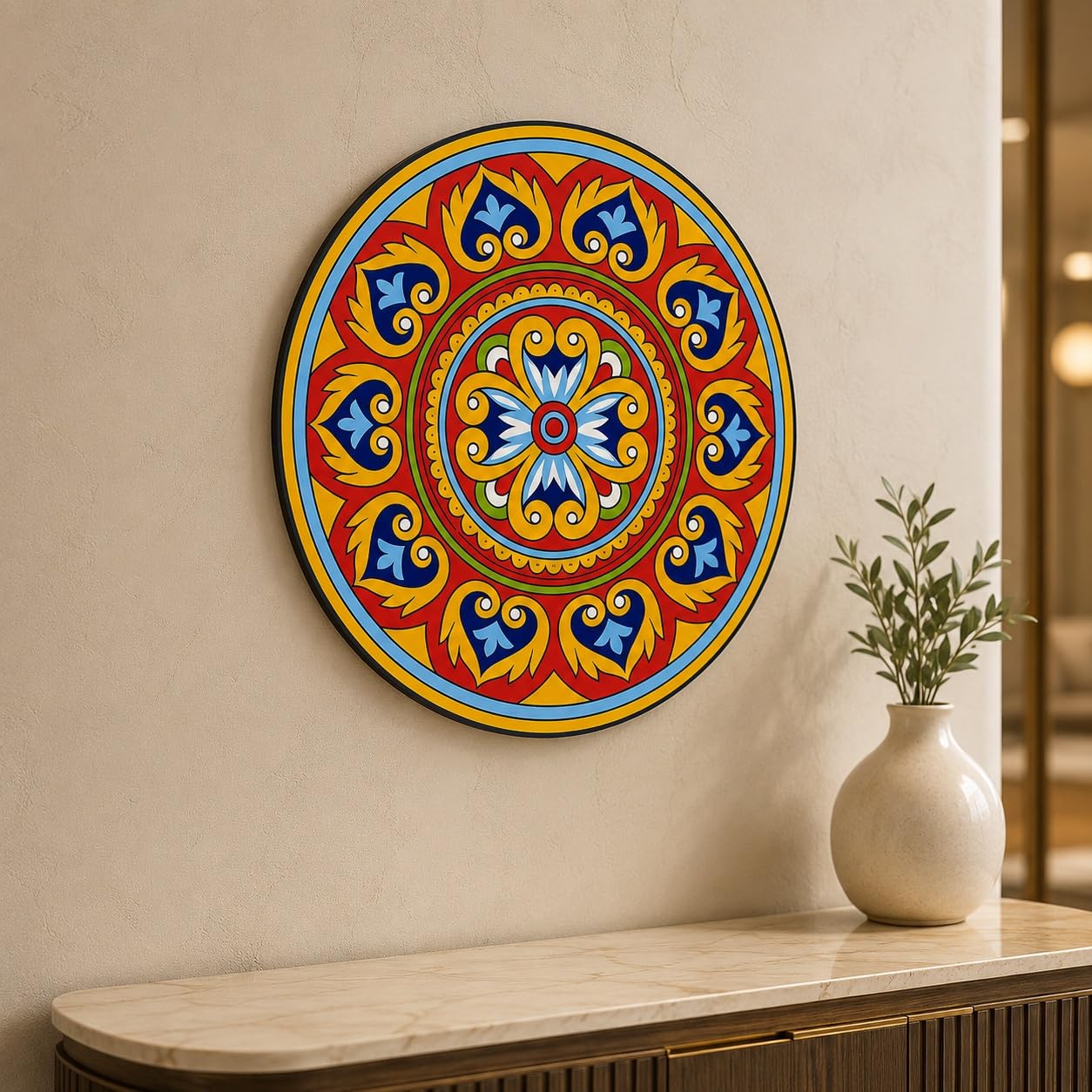 spiritual mandala wall art for home