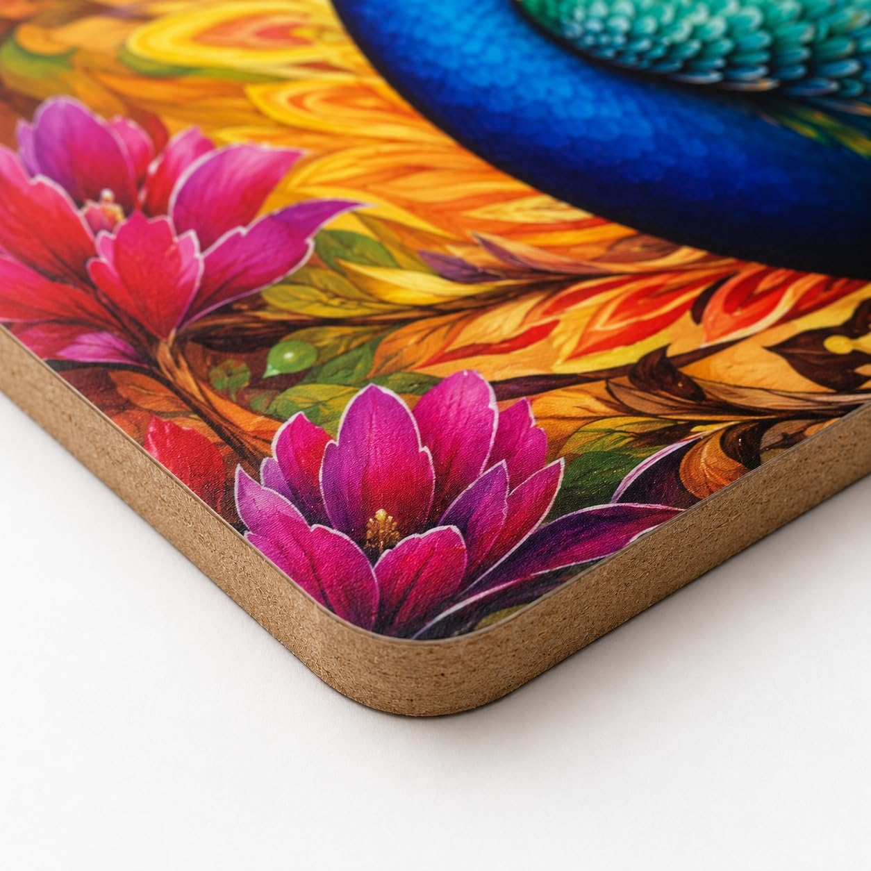 peacock wall decor for hallway