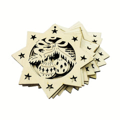 vintage wooden star ornaments diy