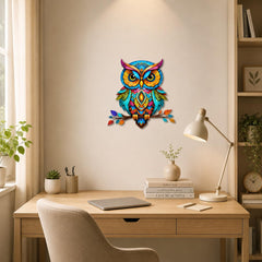 owl wall hanging for home decoration