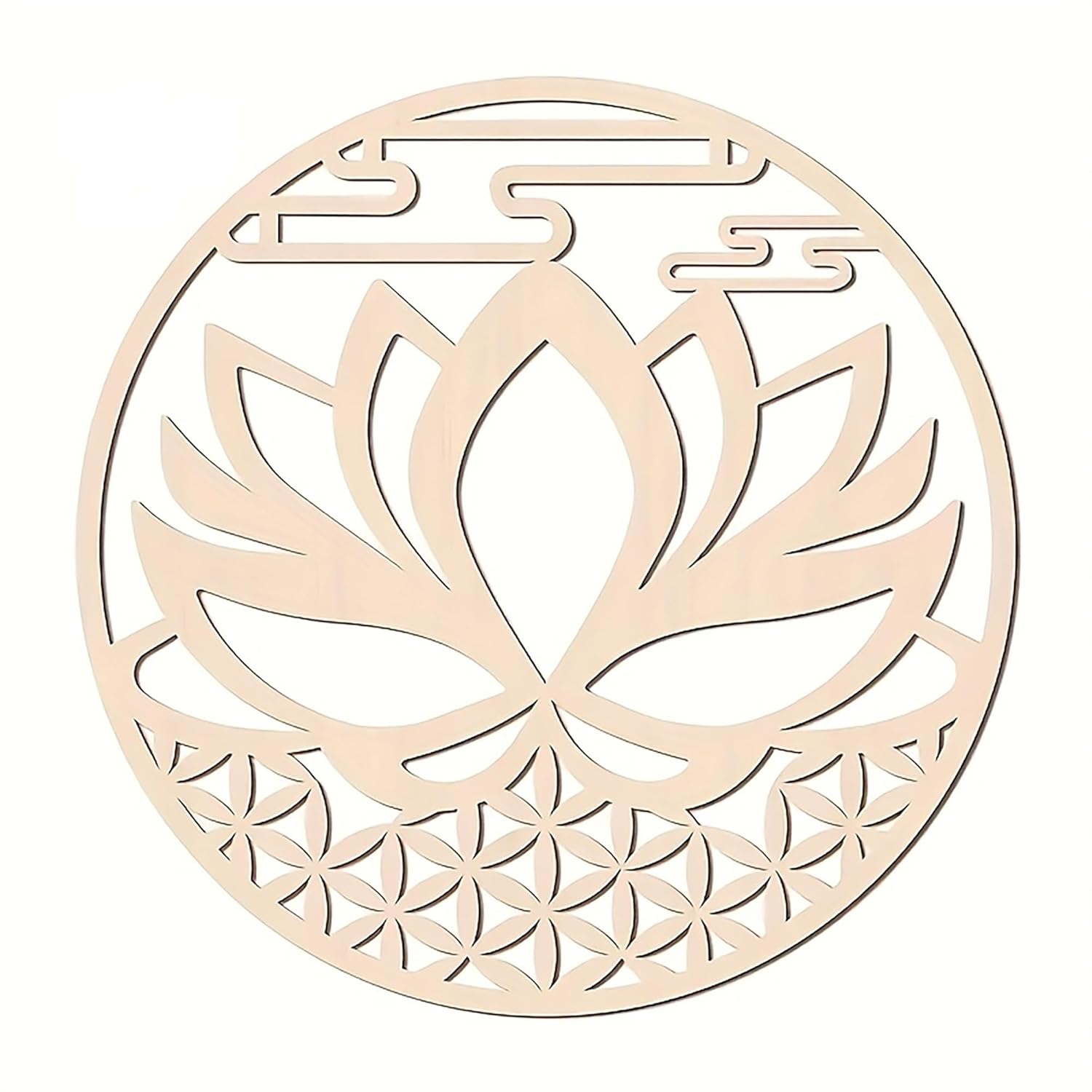 laser cut wooden wall art