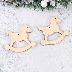 wooden Christmas tree decorations