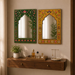 Decorative Arch Mirror Wall Hanging for Home