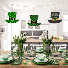 American Elm 10 Pcs Wooden Christmas Ornaments to Paint, Hat Wooden DIY Blank Unfinished Wood