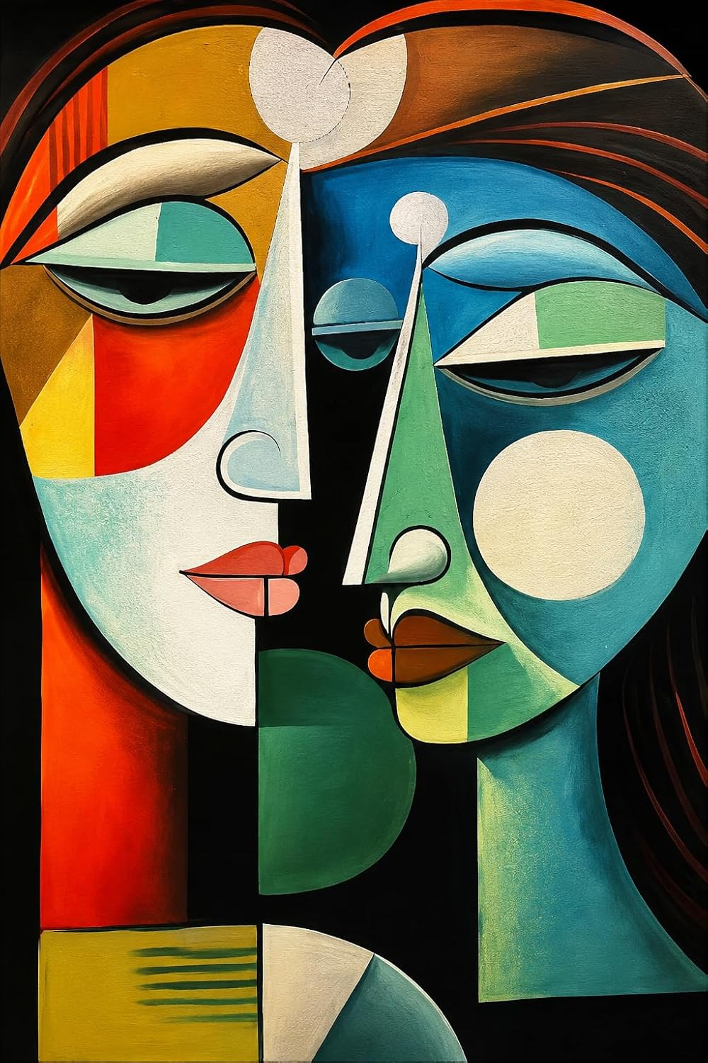 Picasso style wall art for living room