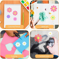 floral template for wood and furniture
