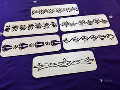 11.5 inch border stencil for craft work
