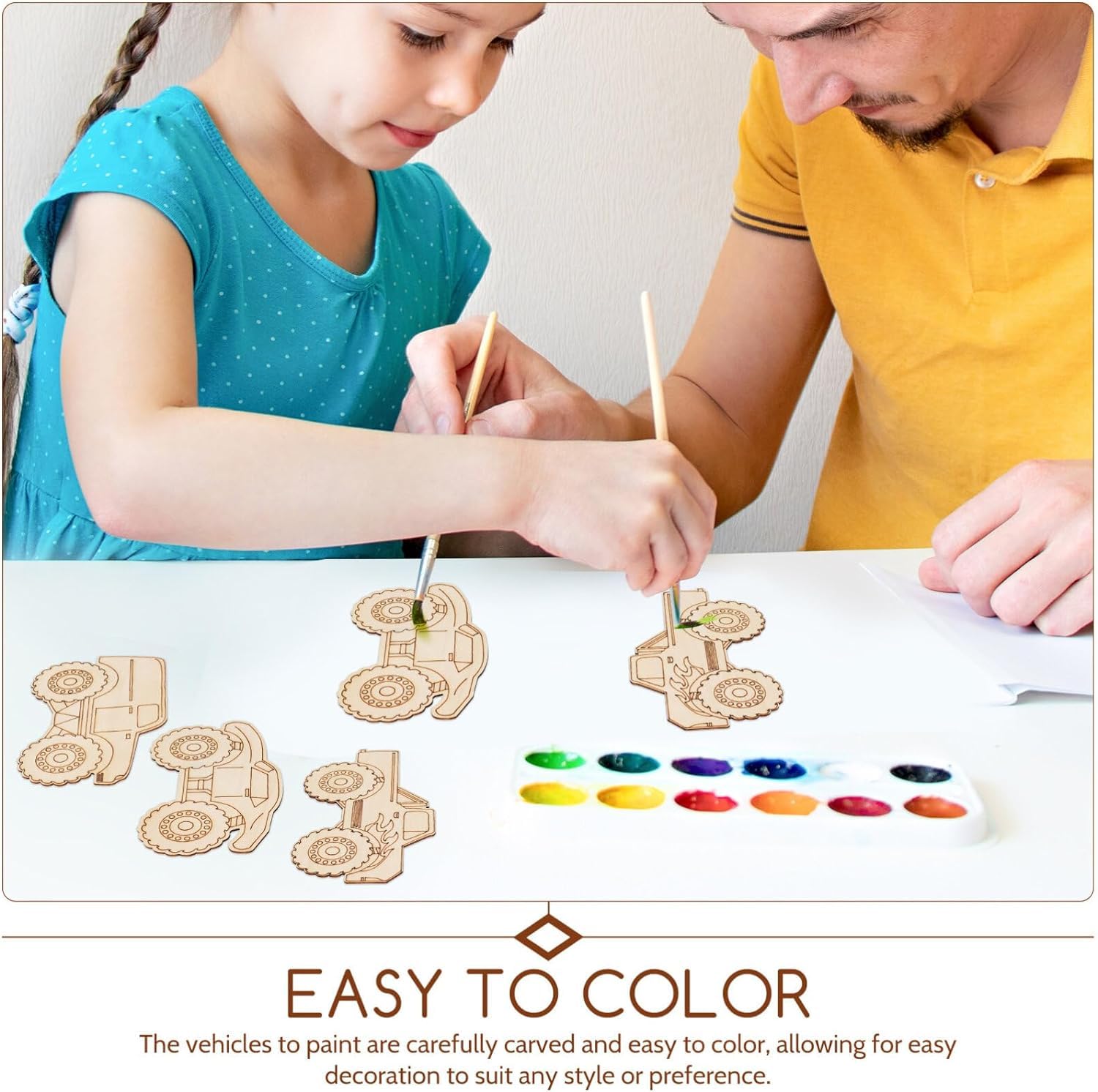 kids craft truck ornament