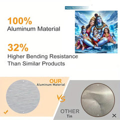 metal spiritual wall hanging