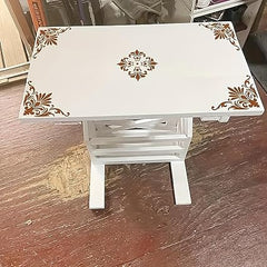 lace corner stencil for wall decor