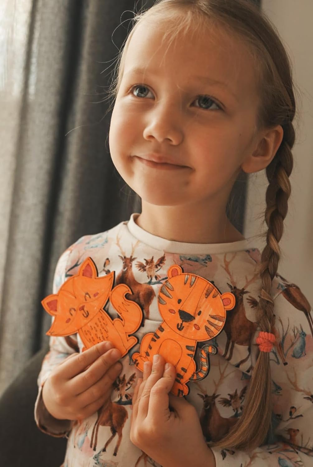 educational craft kit wooden animals