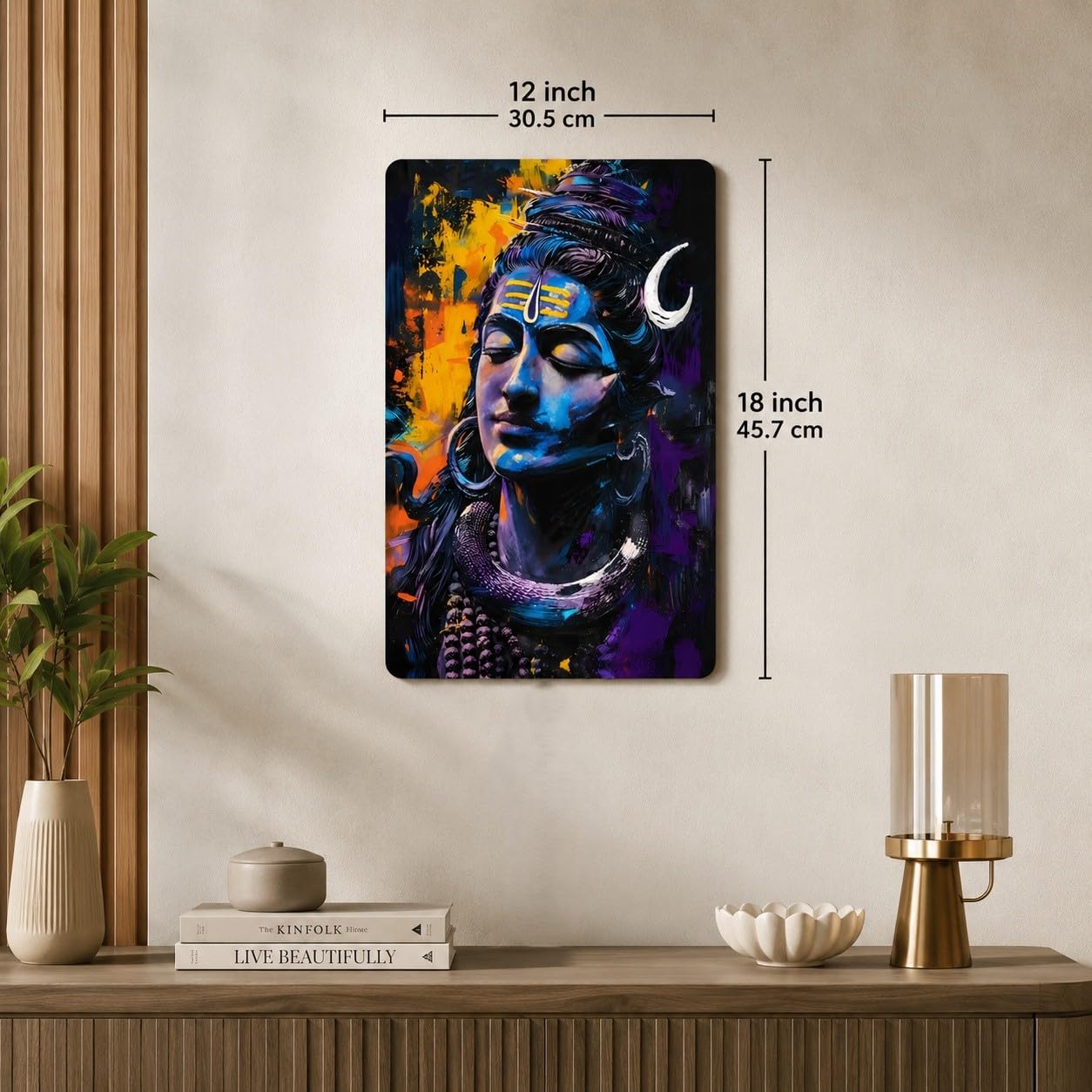 mahadev wall art for living room