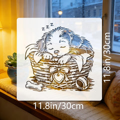 11.8 inch stencil for wall painting diy
