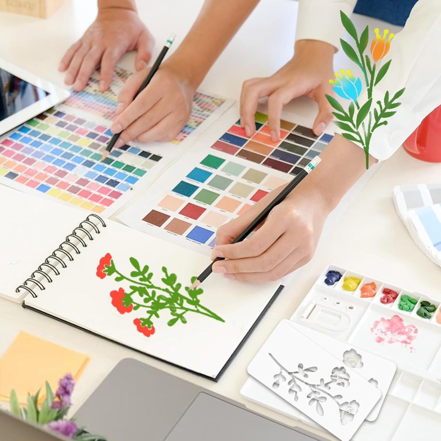 Perfect for borders, small crafts, journals,