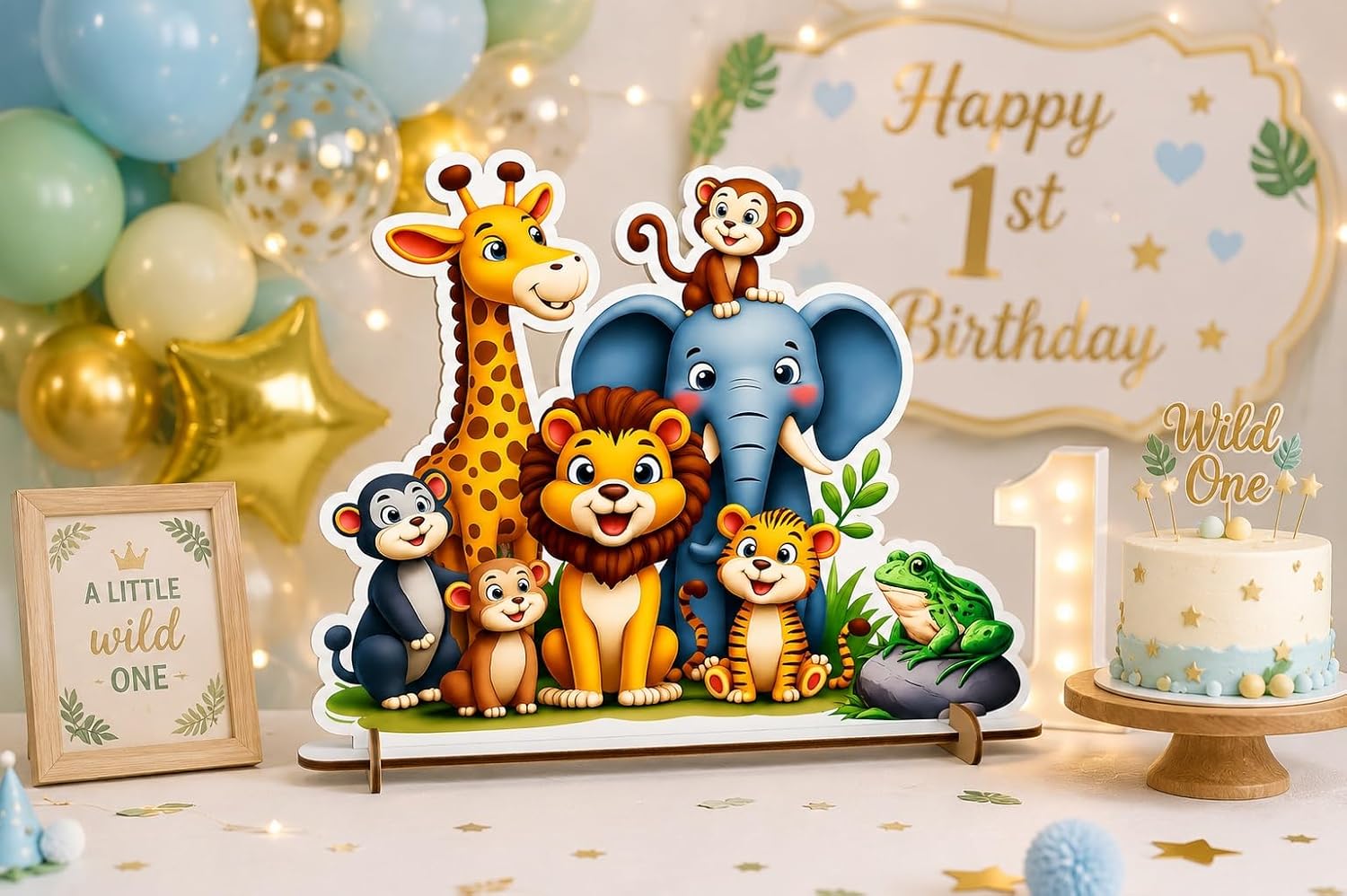 kids room jungle animal decor