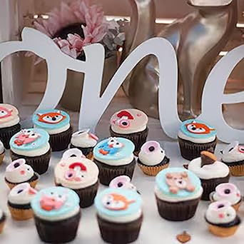 baby one photo props wooden