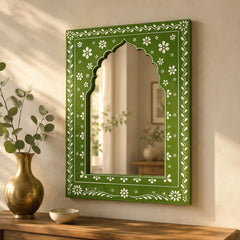 mughal arch mirror wall art