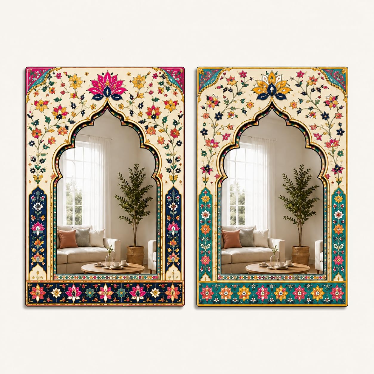Decorative Jharokha Wall Hanging Set of 2