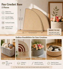 Crochet Basket Bottom