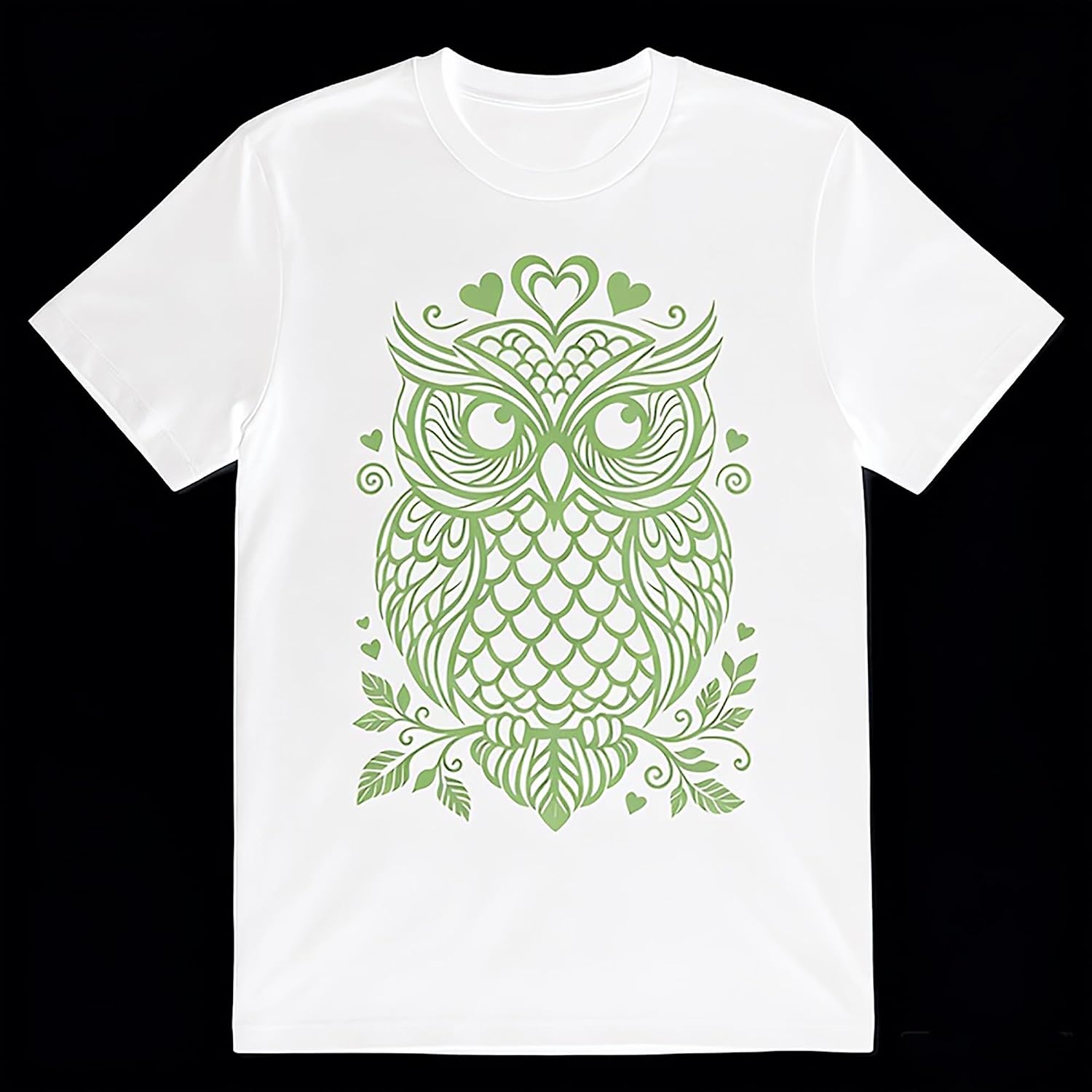 pet plastic owl stencil for crafts