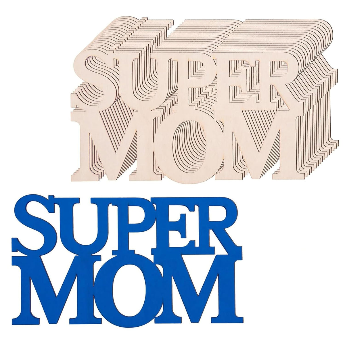 mothers day wooden cutouts diy