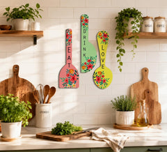MDF kitchen wall hanging decoration
