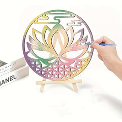 bohemian wooden wall art
