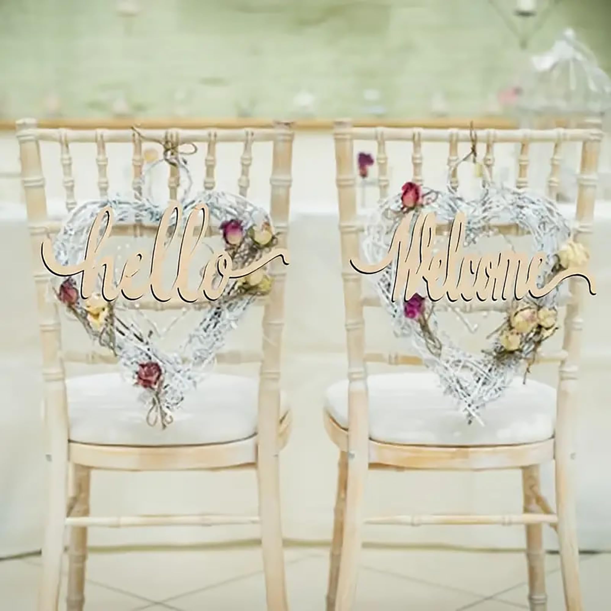 crafting supplies natural timber welcome signs for doors