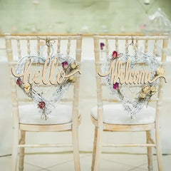 crafting supplies natural timber welcome signs for doors