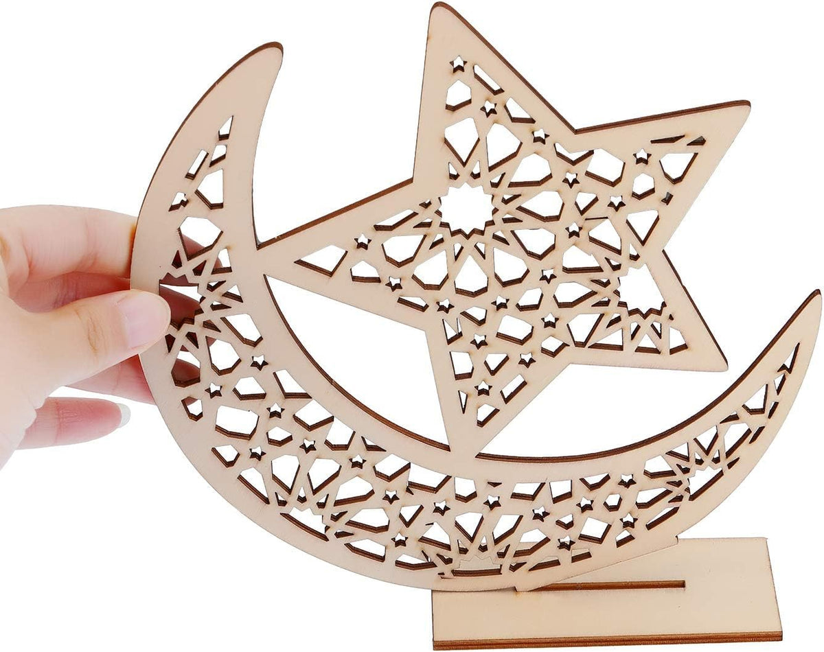 Eid Mubarak wooden decor