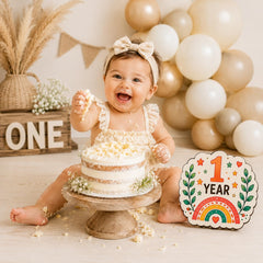 baby first year age marker cards