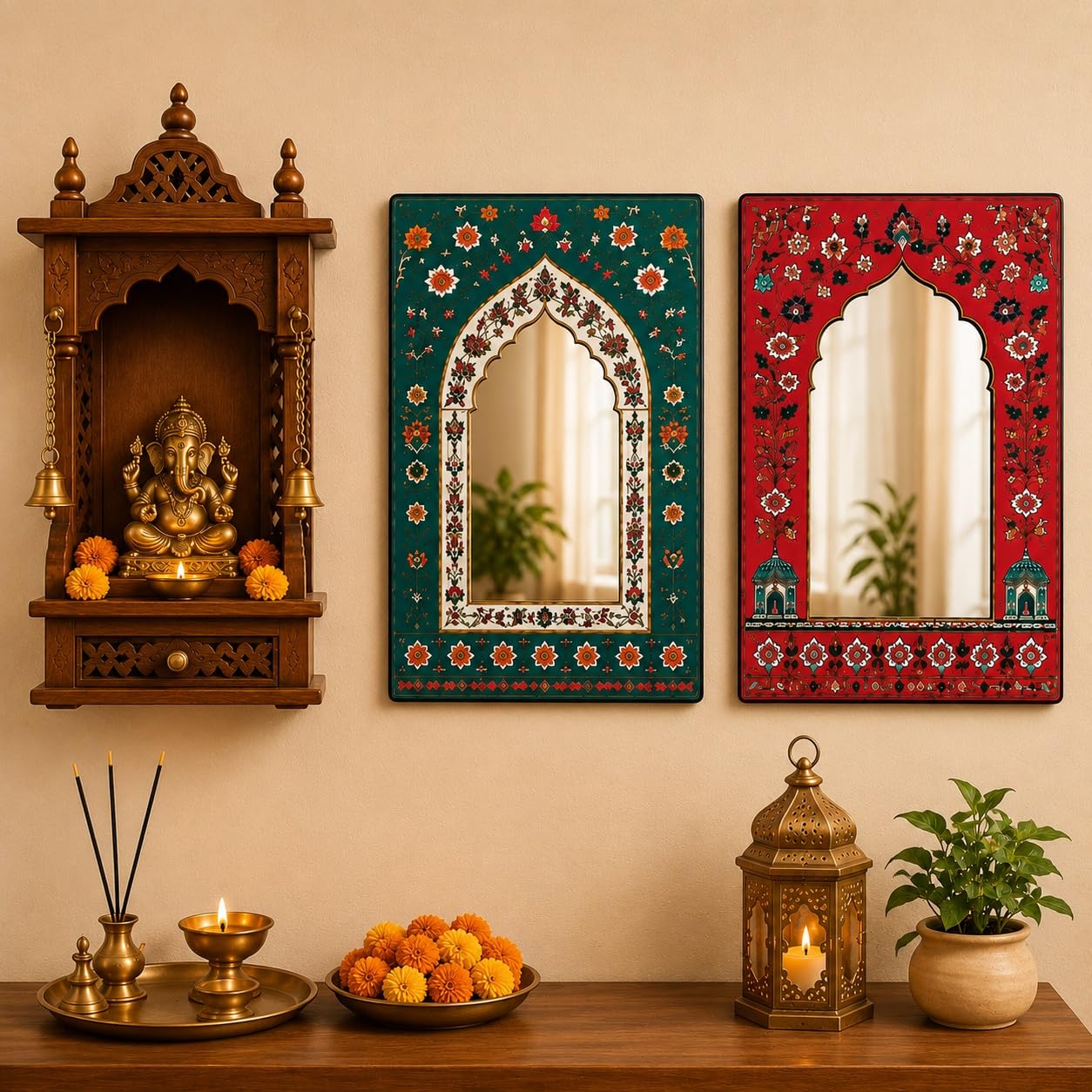 Arch Mirror Wall Decor for Home Decoration
