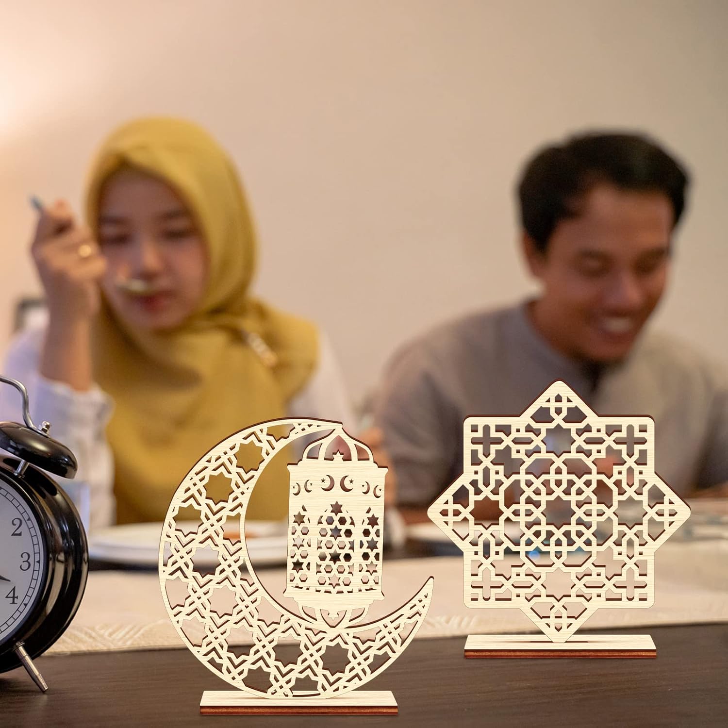 Islamic festival table decor for home