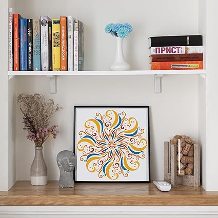 large mandala stencil for home decor