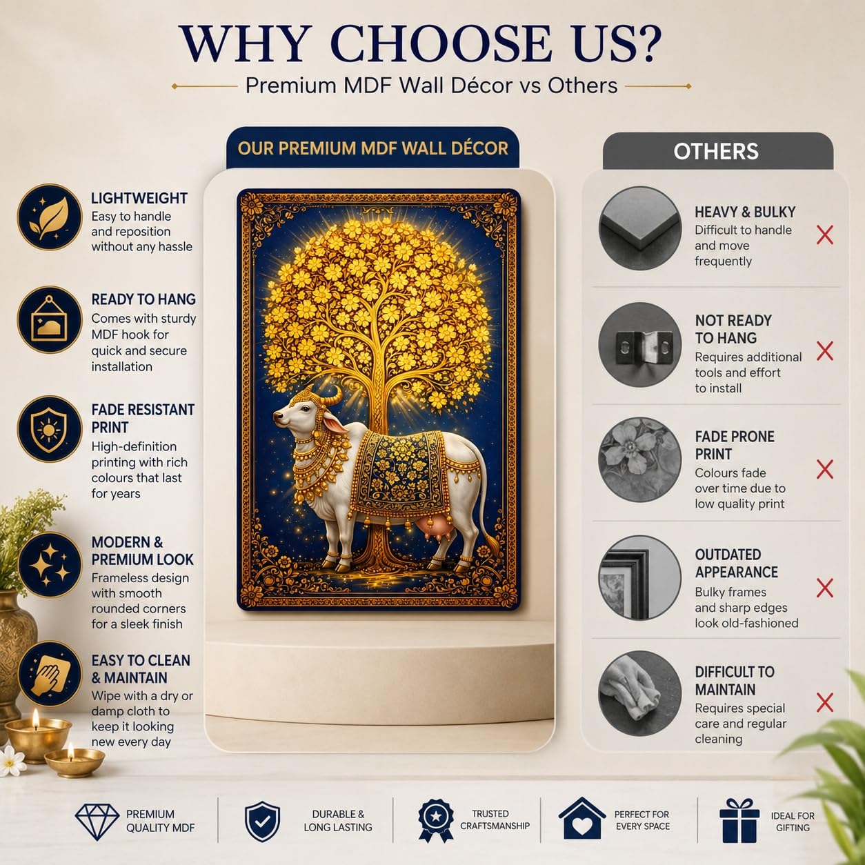 religious wall painting for home temple
