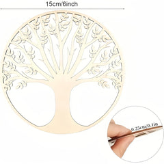 Decorative metal tree-shaped object with measurements on a white background