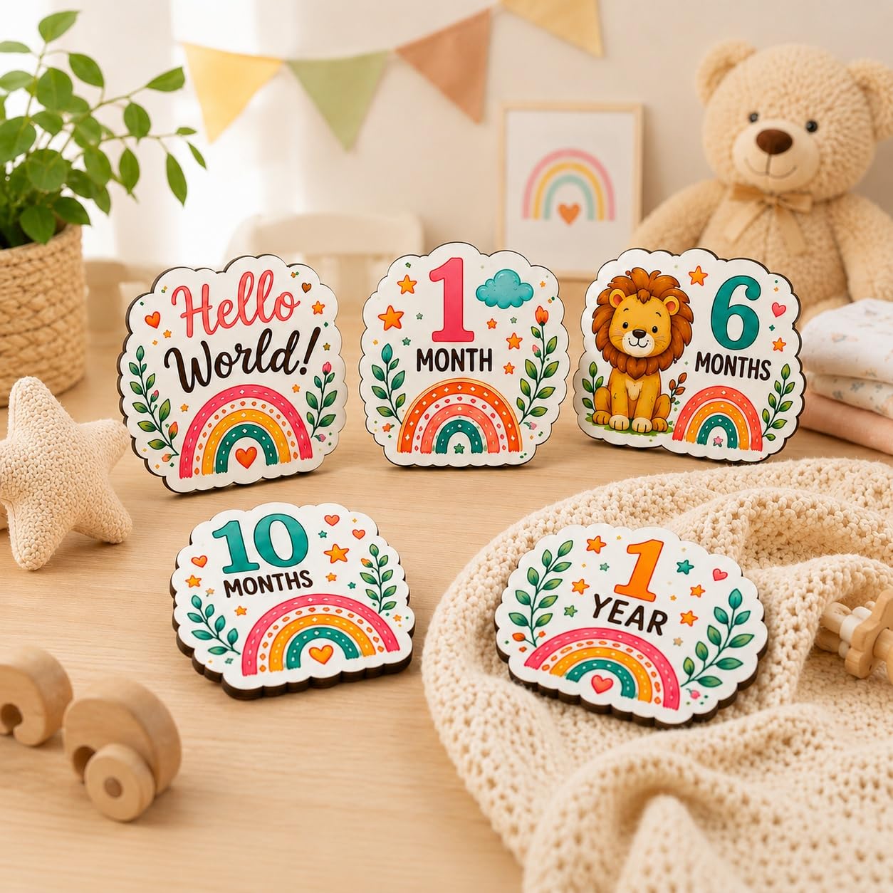 first year memory milestone cards