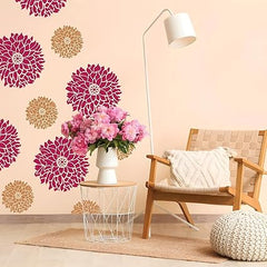 diy stencil for furniture and fabric