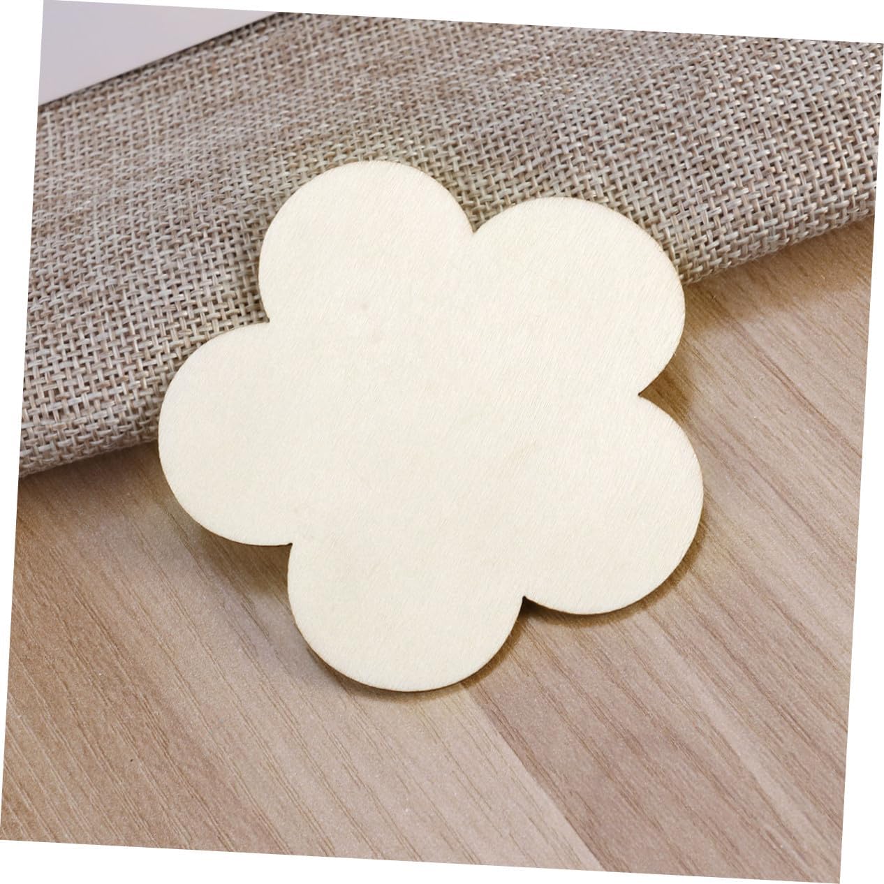 rustic flower shaped ornaments