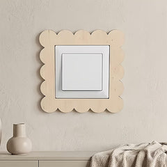 wooden square frame cutouts for diy crafts