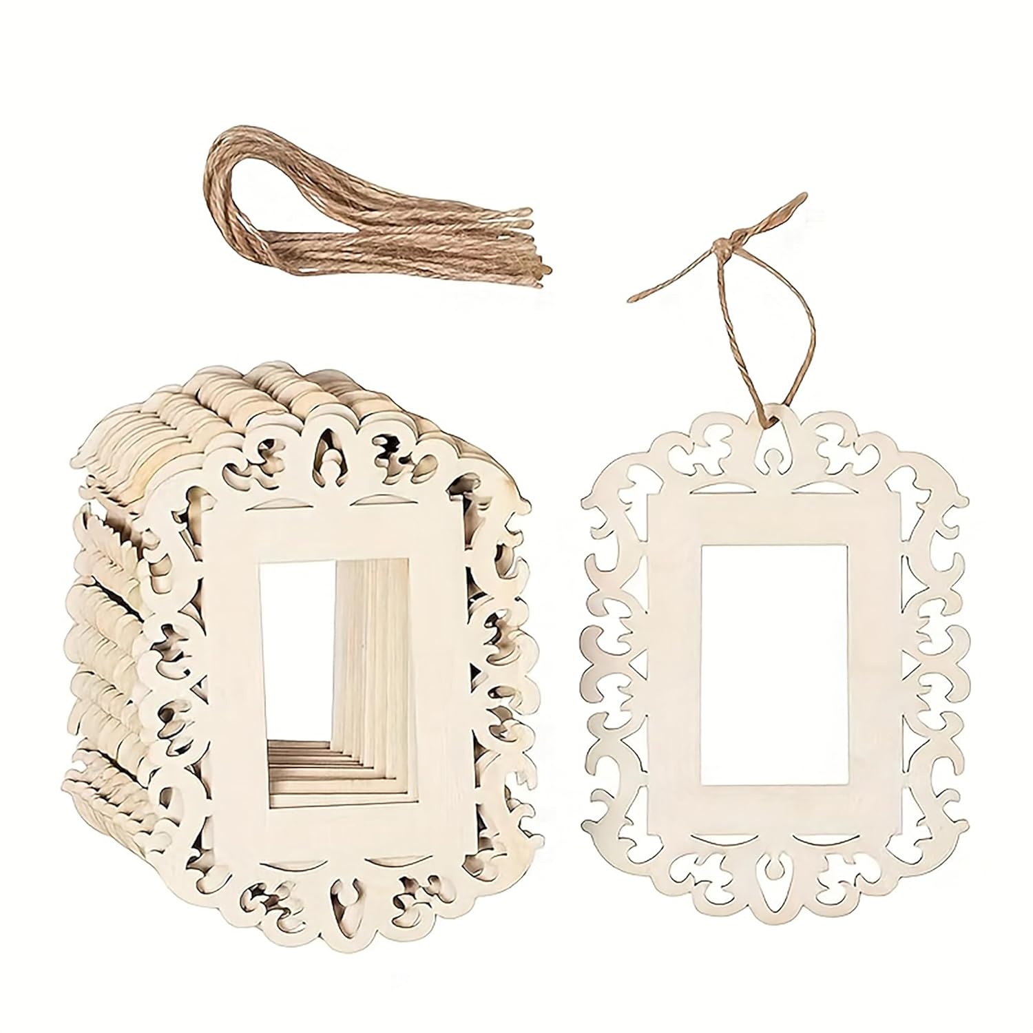 handmade wooden craft frames