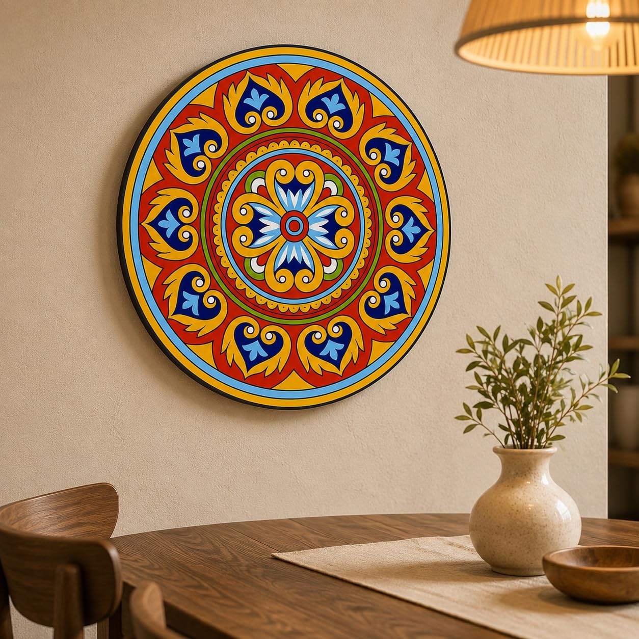 mandala wall art for entryway