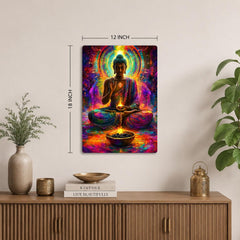 buddha wall painting for living room