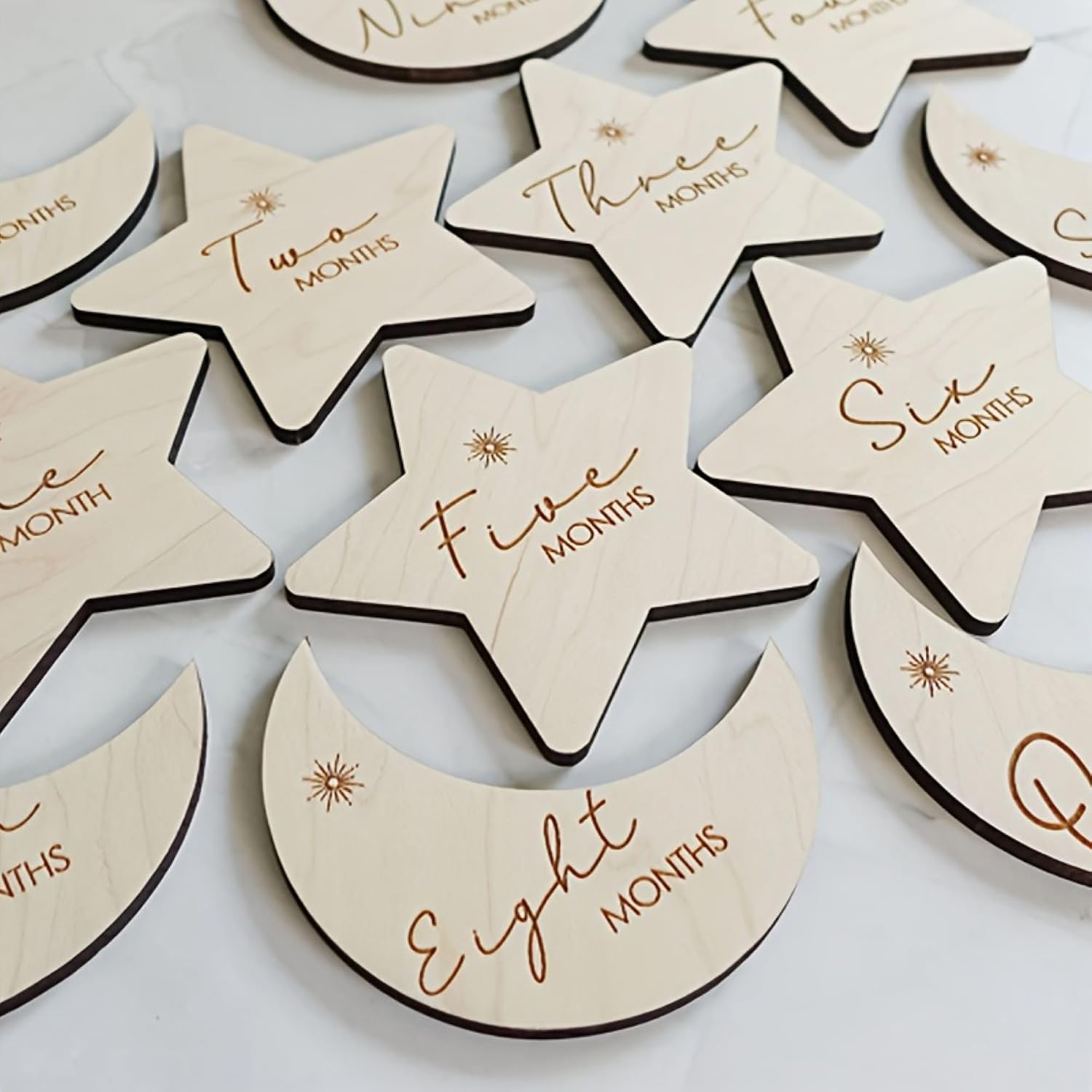 newborn milestone cards