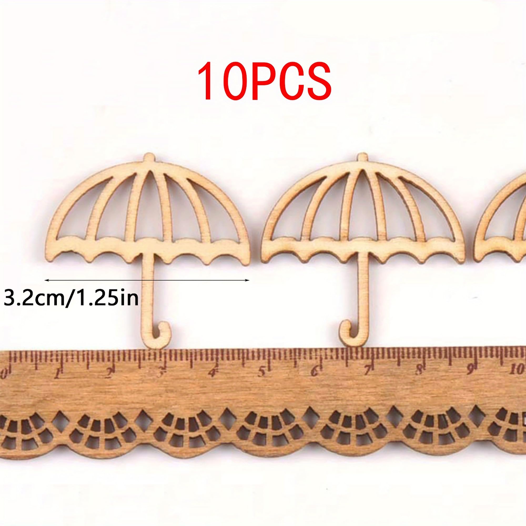 umbrella wooden cutouts